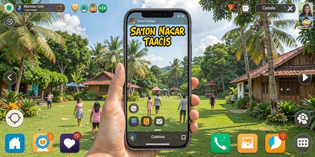 Komunitas yang aktif dan interaksi yang menyenangkan.