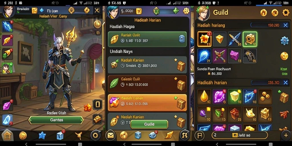 Gameplay yang seru dan menantang.