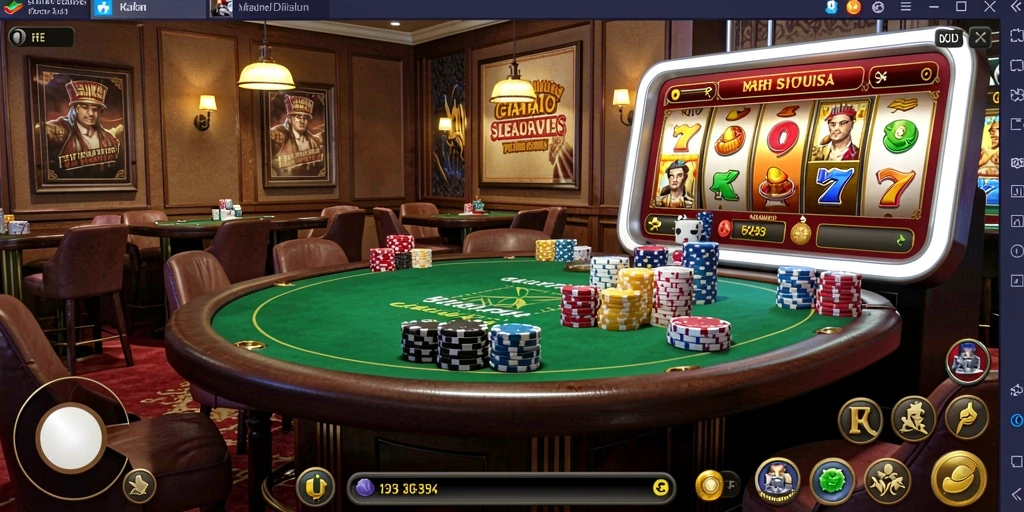 Screenshot A7777: Mode multiplayer yang seru dan interaktif.