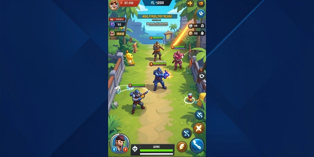 Screenshot dari tantangan seru di game ini.