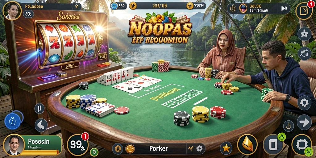 Sistem reward menarik yang memotivasi pemain.