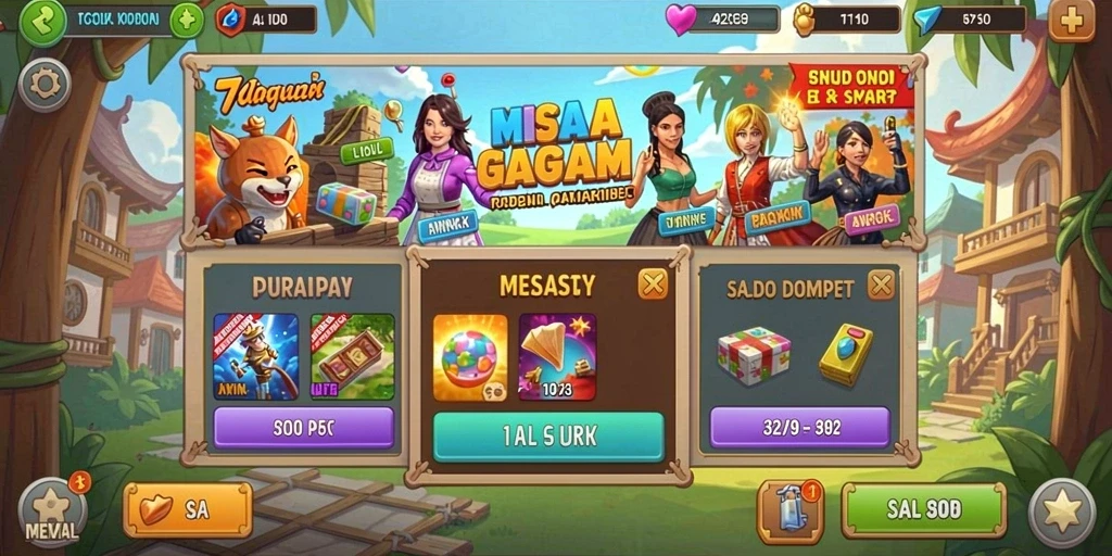 Detail informasi mengenai permainan yang jelas dan informatif.