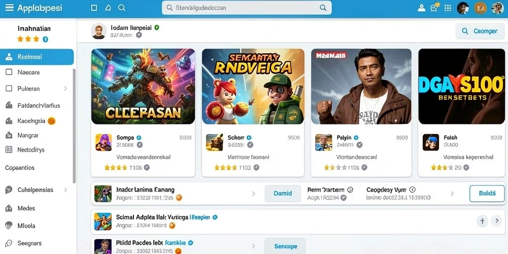 Screenshot memperlihatkan level baru yang menantang.
