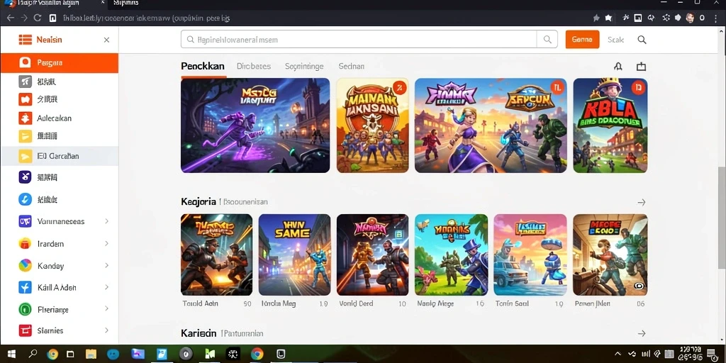 Level-level yang menantang dan penuh rintangan.
