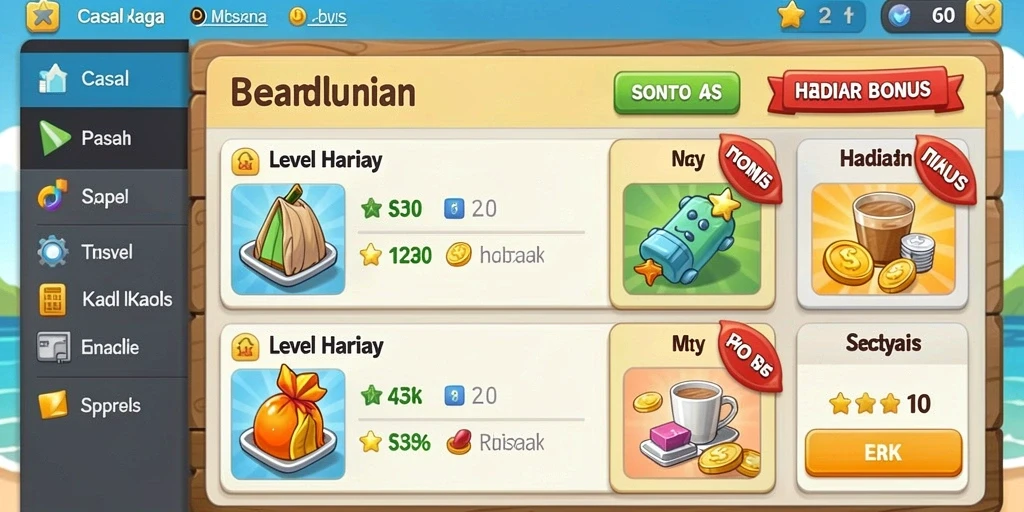 Mode permainan multiplayer yang seru dan kompetitif.