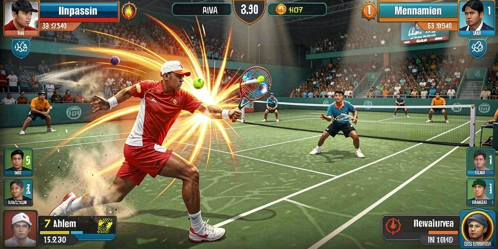 Screenshot menampilkan karakter terbaru dalam game.