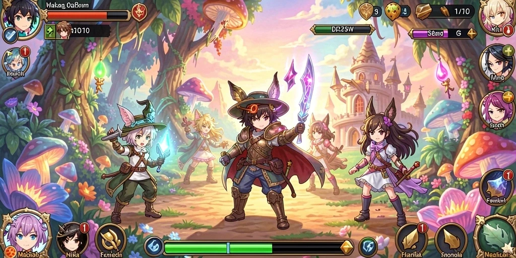 Tangkapan layar memperlihatkan mode multiplayer yang seru.
